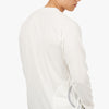 and wander Power Dry Jersey Raglan Long Sleeve T-shirt / Off White 5