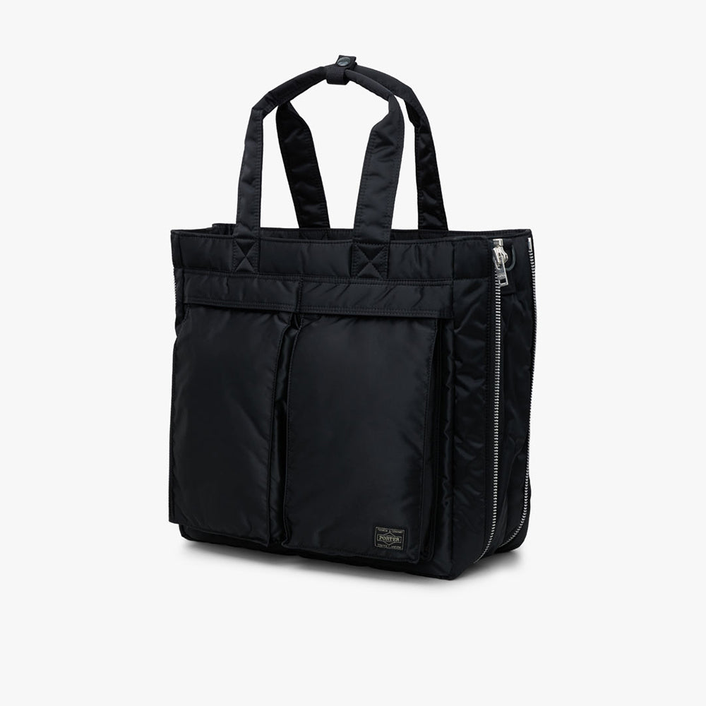 PORTER Tanker 2Way Helmet Tote Bag Black Livestock