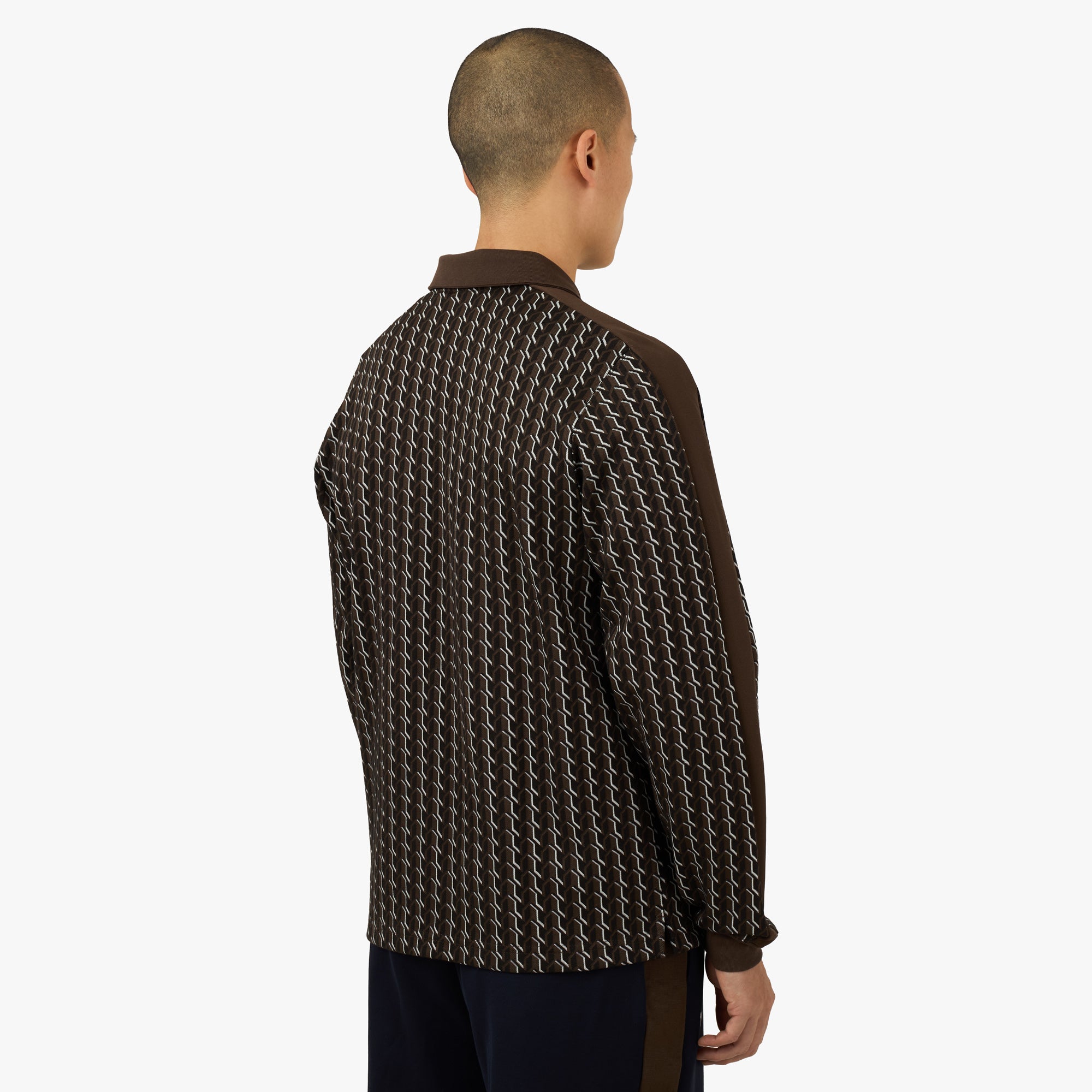 PUMA x JJJJound T7 Longsleeve Polo Chocolate – Livestock