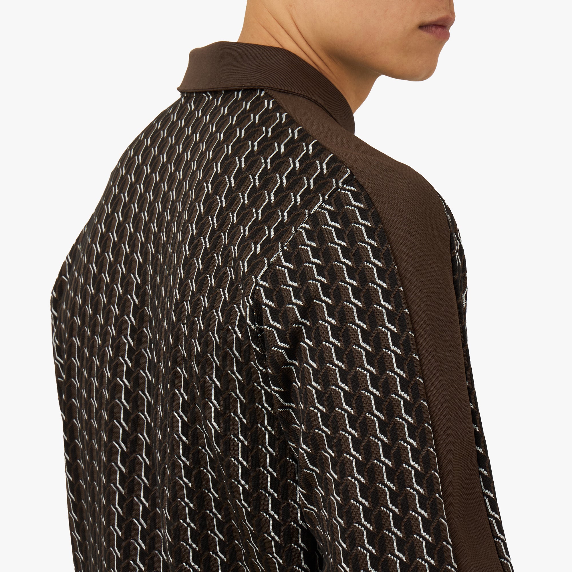 PUMA x JJJJound T7 Longsleeve Polo Chocolate – Livestock