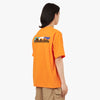 Manastash Re:Poly Scheme Logo T-shirt / Orange 3