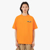 Manastash Re:Poly Scheme Logo T-shirt / Orange 1