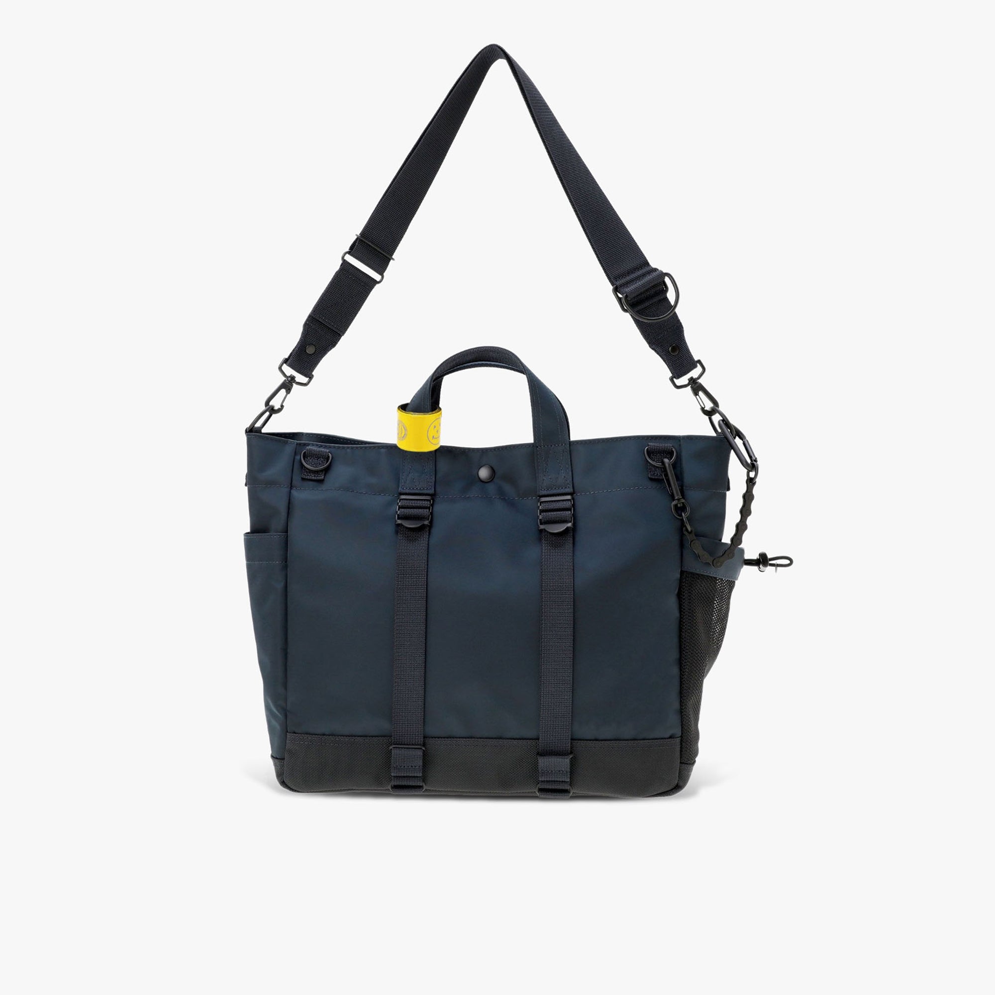 Blue tote bag shop