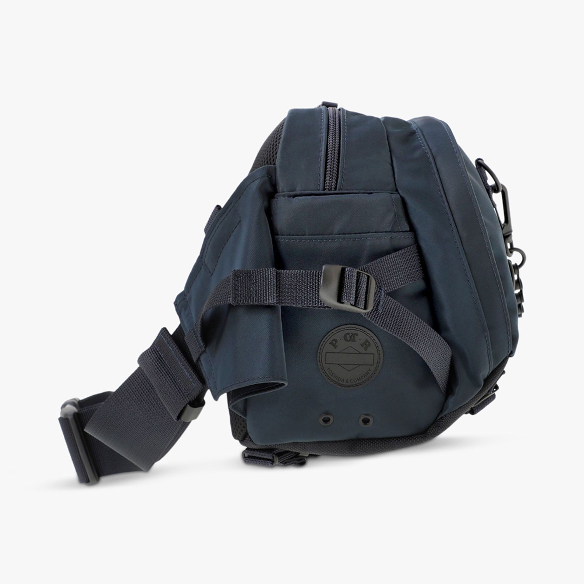 Blue waist bag top