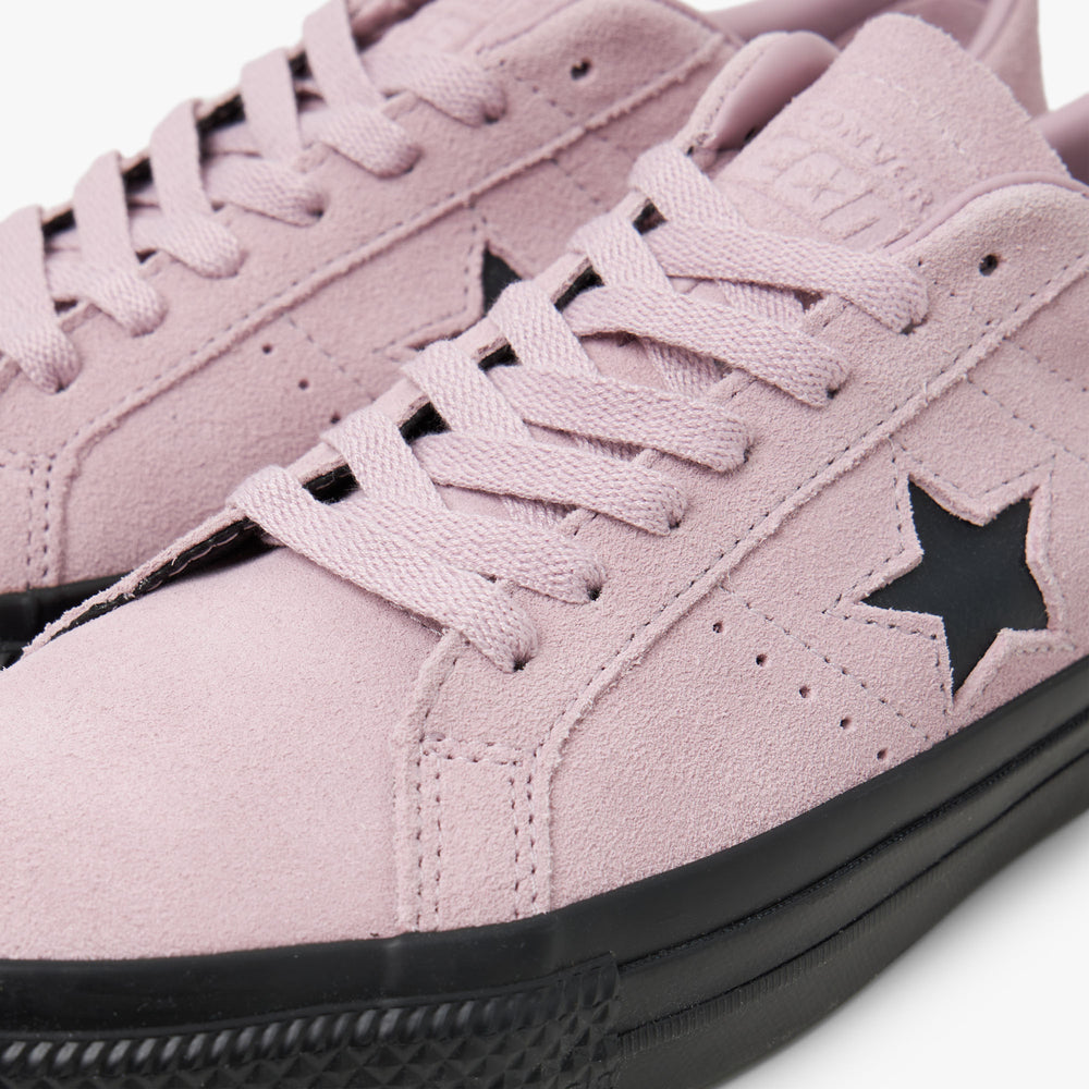 Converse one star premium suede black hot sale