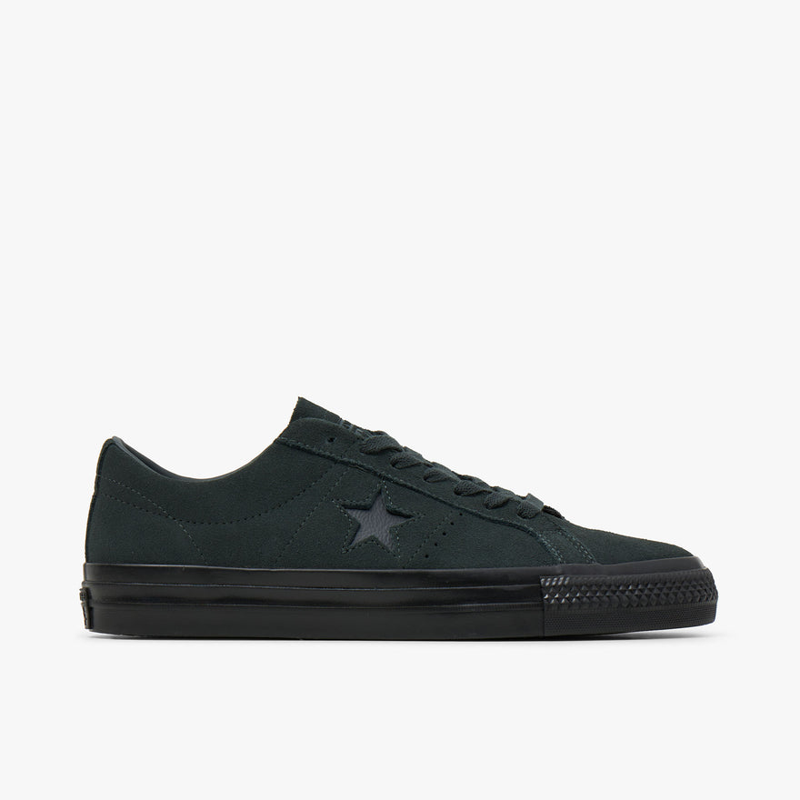 Converse one star shop premium suede black