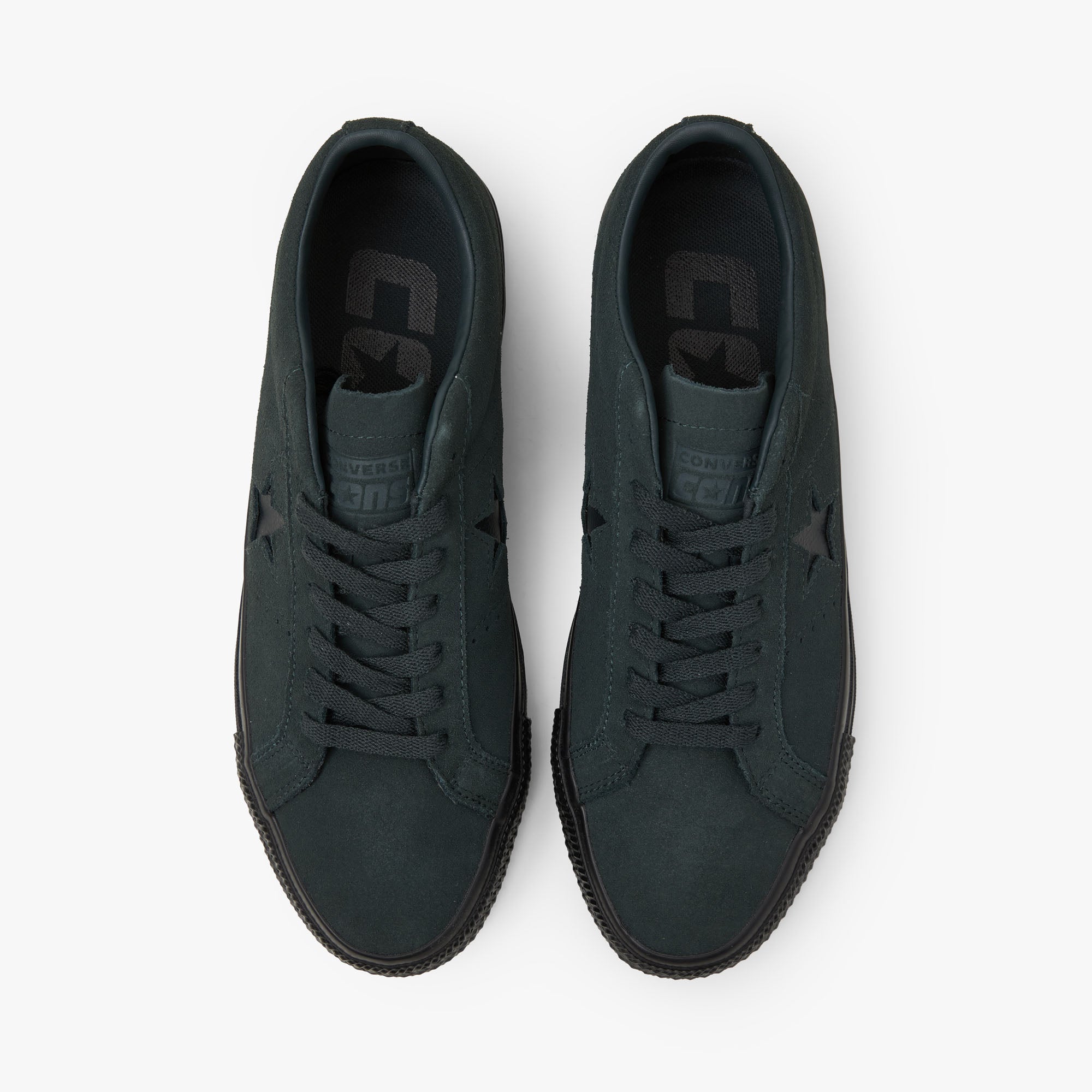 One star suede triple black low top hotsell