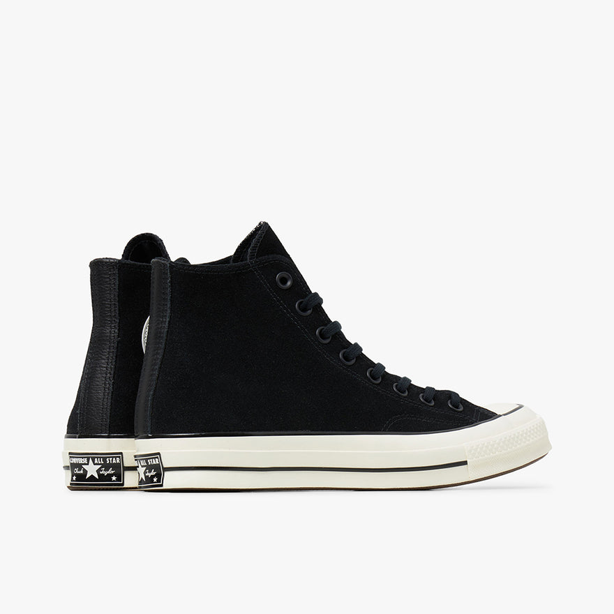 Converse 70 suede black discount