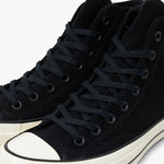 Converse Chuck 70 Hi Suede Black / Egret - Ancestral Blue - Low Top  7