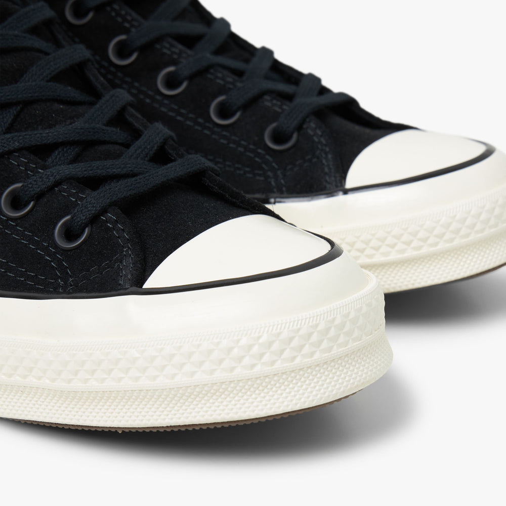 Converse Chuck 70 Hi Suede Black Egret Ancestral Blue Livestock