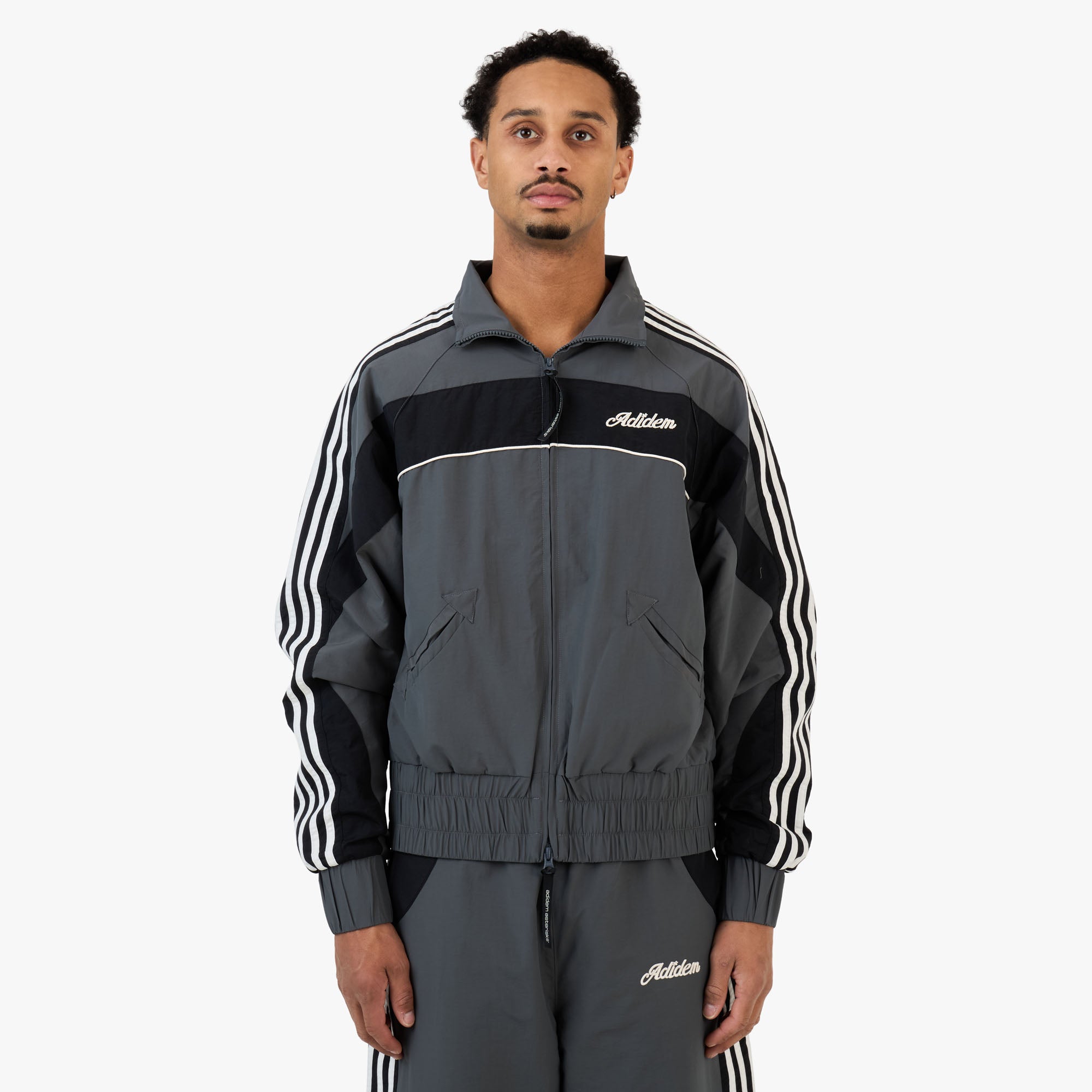 ジャケット・アウター 00s dirkbrown stripe jacket archive goar Adidem Astericks Stripped Tracket Jacket Black – Livestock