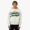 Adidem Asterisks Sounds Cursive Zip-Up Heather 1