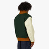 Engineered Garments Varsity Jacket / Olive Melton Wool 3