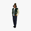 Engineered Garments Varsity Jacket / Olive Melton Wool 6
