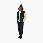 Engineered Garments Varsity Jacket / Olive Melton Wool 6