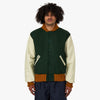 Engineered Garments Varsity Jacket / Olive Melton Wool 1