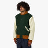 Engineered Garments Varsity Jacket / Olive Melton Wool 2