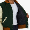 Engineered Garments Varsity Jacket / Olive Melton Wool 5