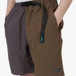 afield out Duo Tone Sierra Climbing Shorts Brown / Grey 4