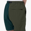 afield out Duo Tone Sierra Climbing Shorts Green / Green 5