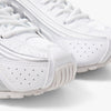 Nike Women's Shox R4 White / White - Metallic Silver - Low Top  6