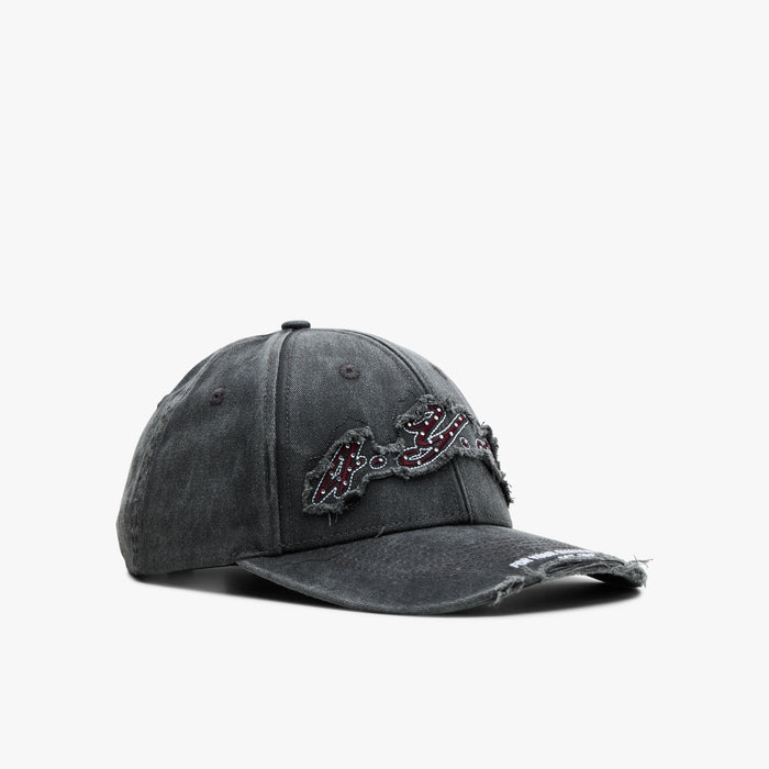 4YE Faded Rhinestone Lo Pro Hat / Faded Black 1