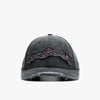 4YE Faded Rhinestone Lo Pro Hat / Faded Black 2