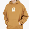 Awake NY Bold A Pullover Hoodie / Beige 4