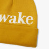 Awake NY Serif Logo Beanie / Saffron 6