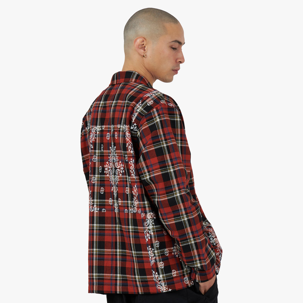 Jordan x すぎれ Awake NY Flannel Shirt シャツ チェック
