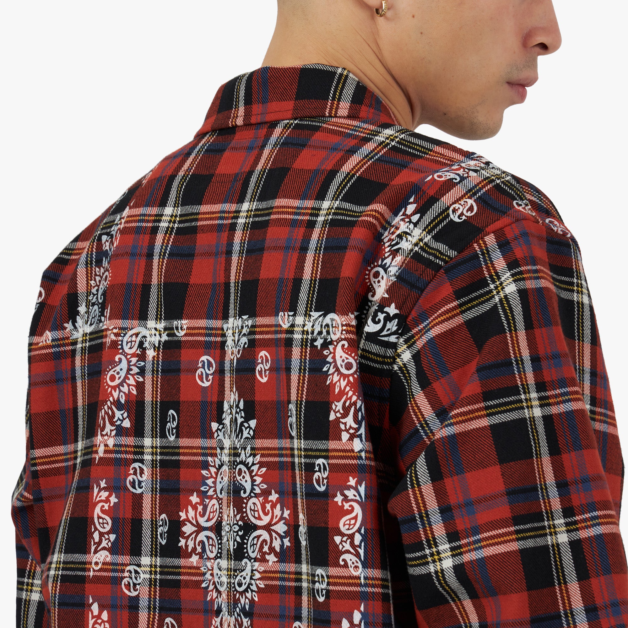 Awake NY Paisley Flannel Shirt Black / Multi – Livestock Awake NY Paisley Flannel Shirt Black / Multi – Livestock
