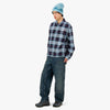 Awake NY Flannel Zip Shirt Blue 6