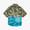 Awake NY Awake NY X Mundo Dip Dyed Camp Shirt / Brown/Blue 1