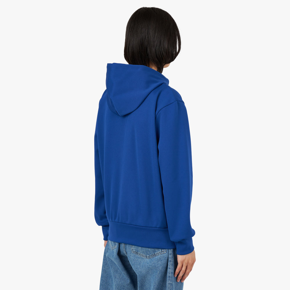 Comme des garcons hoodie blue clearance