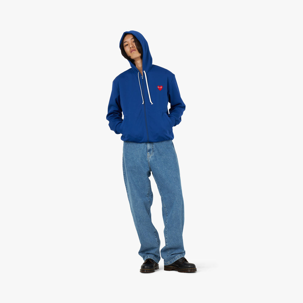 Blue cdg hoodie online