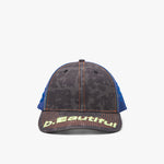 b.Eautiful Soto Trucker Hat Black Camo / Blue 2