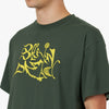 Brain Dead New Age T-shirt / Green 4