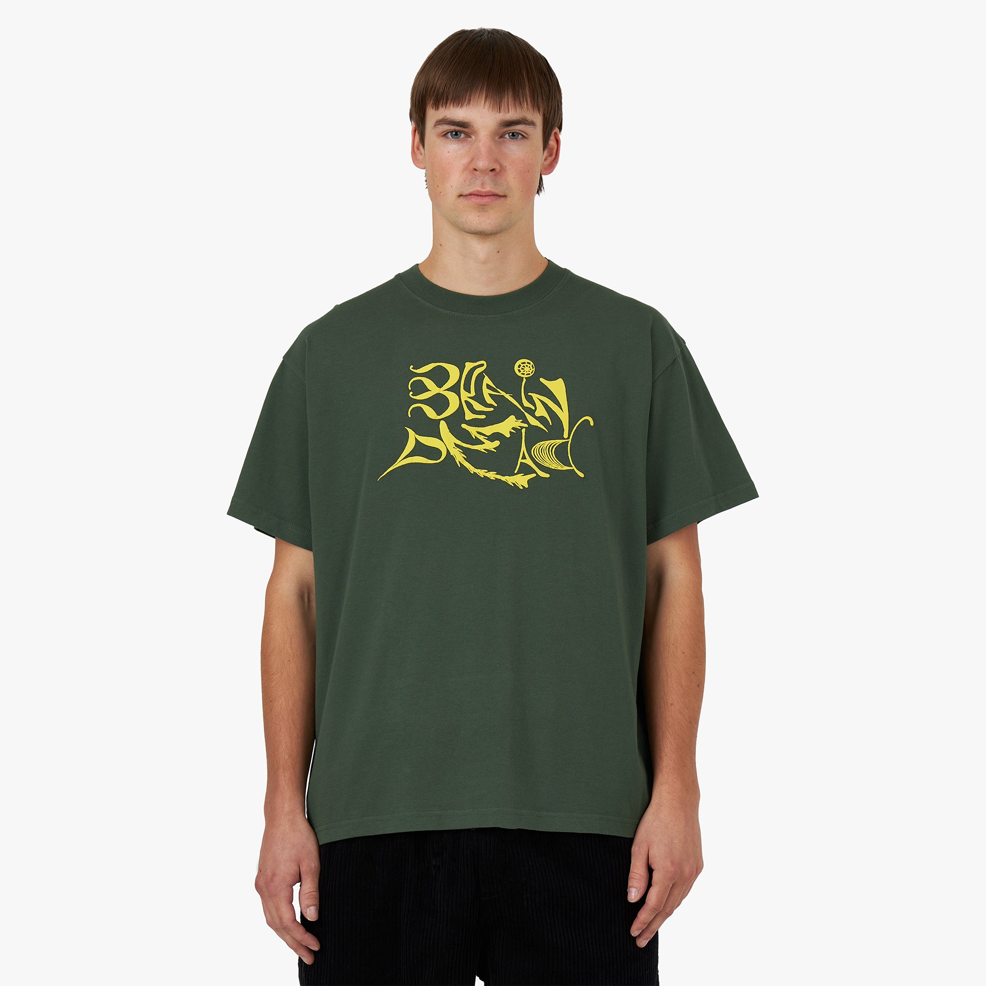 T-shirt New Age de Brain Dead / Vert 1