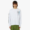 Brain Dead Equipment Primitive Fairy Long Sleeve T-shirt / White 1