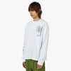 Brain Dead Equipment Primitive Fairy Long Sleeve T-shirt / White 2