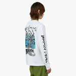 Brain Dead Equipment Primitive Fairy Long Sleeve T-shirt / White 3