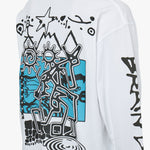 Brain Dead Equipment Primitive Fairy Long Sleeve T-shirt / White 5
