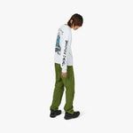 Brain Dead Equipment Primitive Fairy Long Sleeve T-shirt / White 6