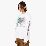 Brain Dead Conscious Control Long Sleeve T-shirt / White 2