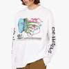 Brain Dead Conscious Control Long Sleeve T-shirt / White 4