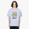 Brain Dead Born 2 Die T-shirt / Periwinkle 1
