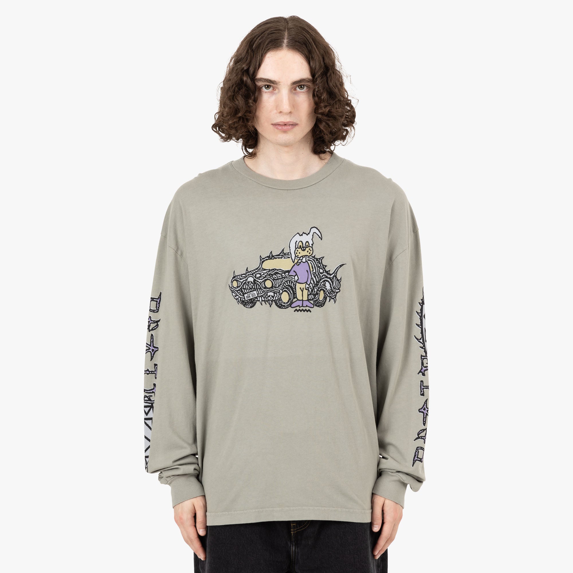 Brain Dead Bio Dog T-shirt à manches longues / Graminées 1