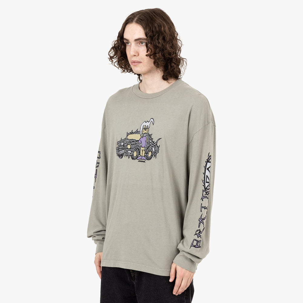 Brain Dead Bio Dog Long Sleeve T shirt Seagrass