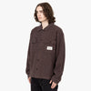 Brain Dead Waffle Button Front Shirt / Chocolate 2
