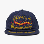 Brain Dead Last Dance 5 Panel Hat / Navy 2